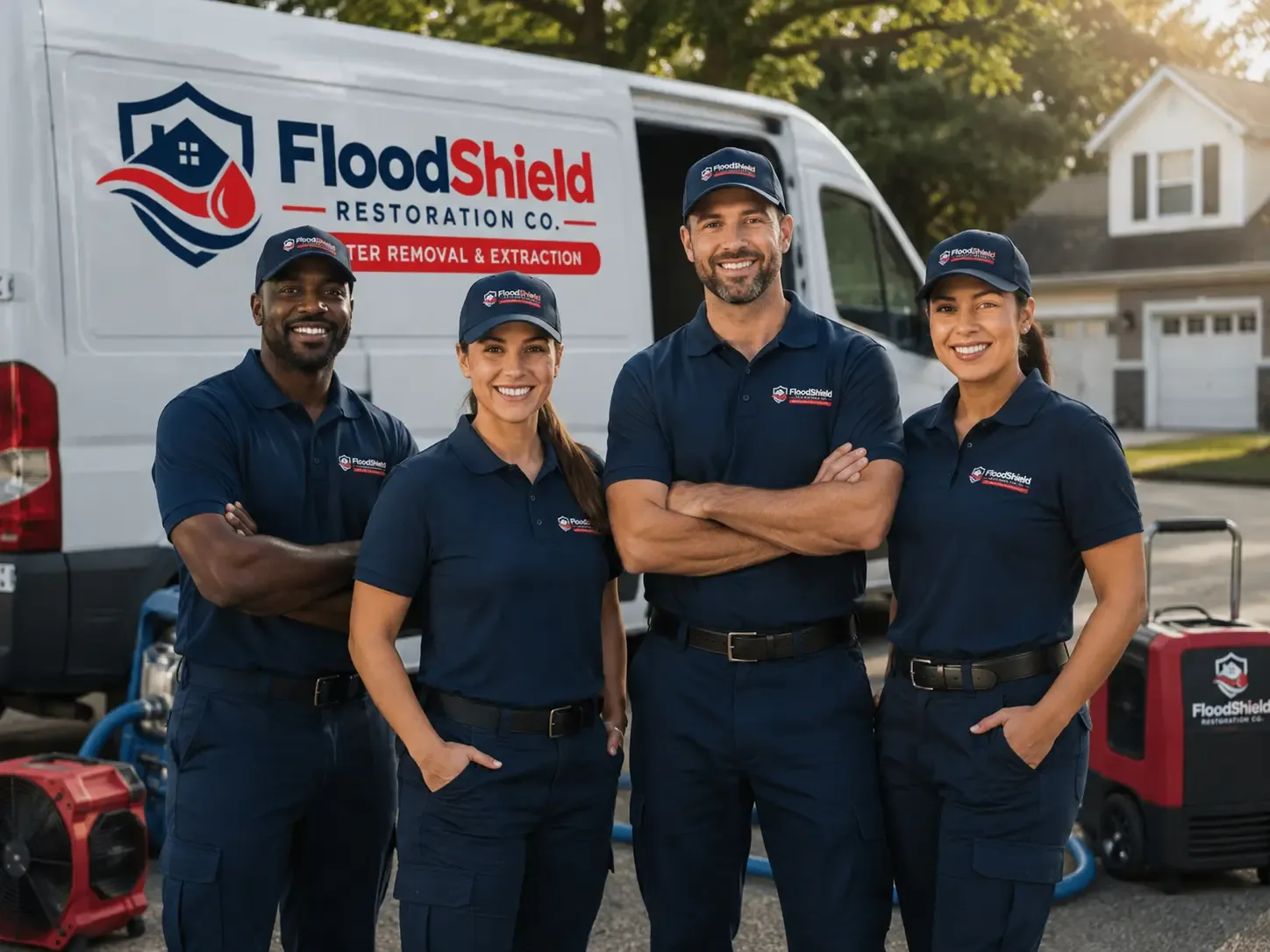 Flood Damage Restoration company in Highland, OH